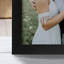 Two Black 5X7 Picture Frames, Made Of Durable Material, Suitable For Both Wall And Desktop Use, Can Be Displayed Horizontally Or Vertically.