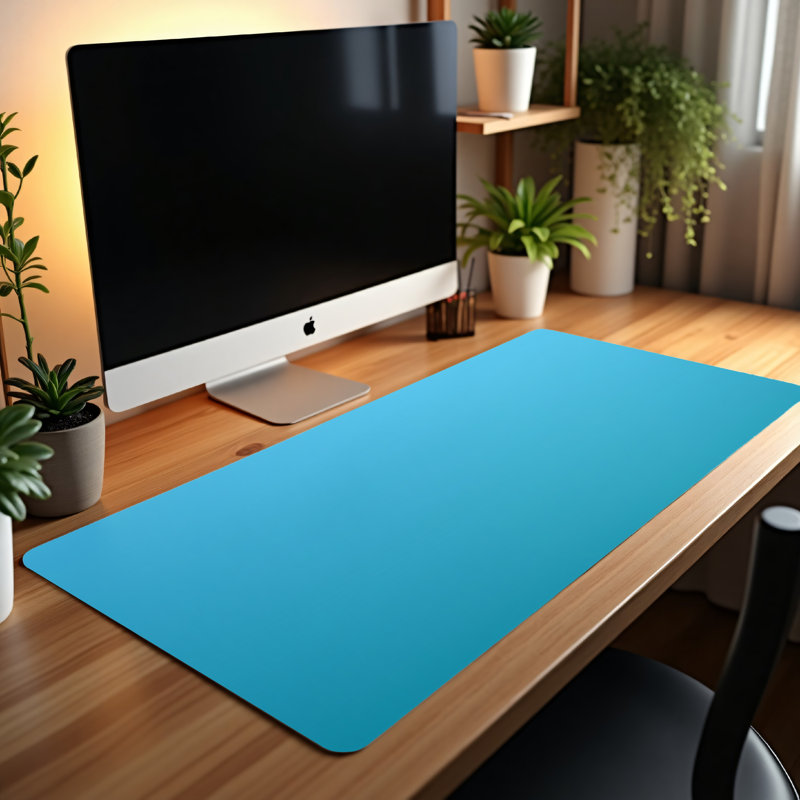 Polyester Desk Pad, 23.6x13.8