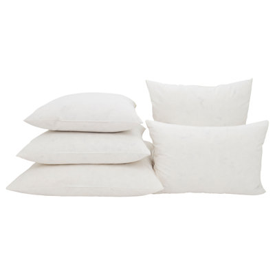 Duck Feather Pillow Insert Reversible Pillow Insert