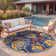 Isalia Floral Indoor/Outdoor Area Rug