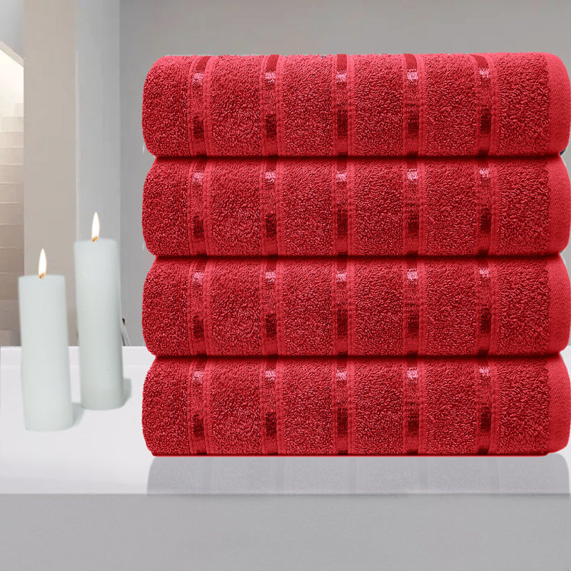 Naimul Bath Sheet, Red