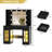 Large Makeup Vanity Desk With Lights & Mirror,10 Round Bulbs Lights with Mirror,Power Outlet,5 Drawers,8 Shelves with Brightness Lighting, Hair Dryer Holder（No Stool)-726282659