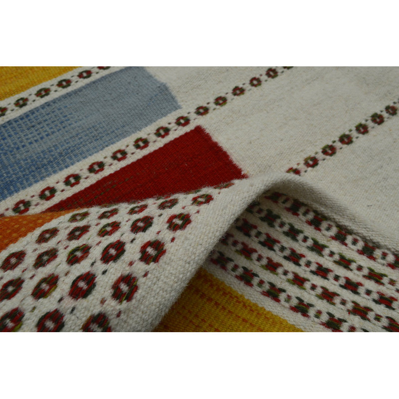 Striped Hand Woven Area Rug, Rectangle 150 x 240cm