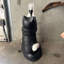 Statue lampe de table chat