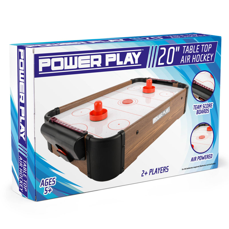 Freeport Park Alexandre 50.5cm 2 -Player Plastic Air Hockey Table with Manual Scoreboard