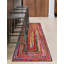 Tapis jaune / rose en coton tressé à la main Marcantel-1615132009