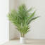 Faux palmier en pot blanc-92330802