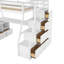 Lit mezzanine simple avec bureau intégré-556139016
