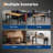 48x20IN Adjustable Workbench Desk, Hardwood Top with Outlets & Metal Frame