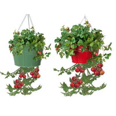 Lousha Handmade Metal Hanging Planter
