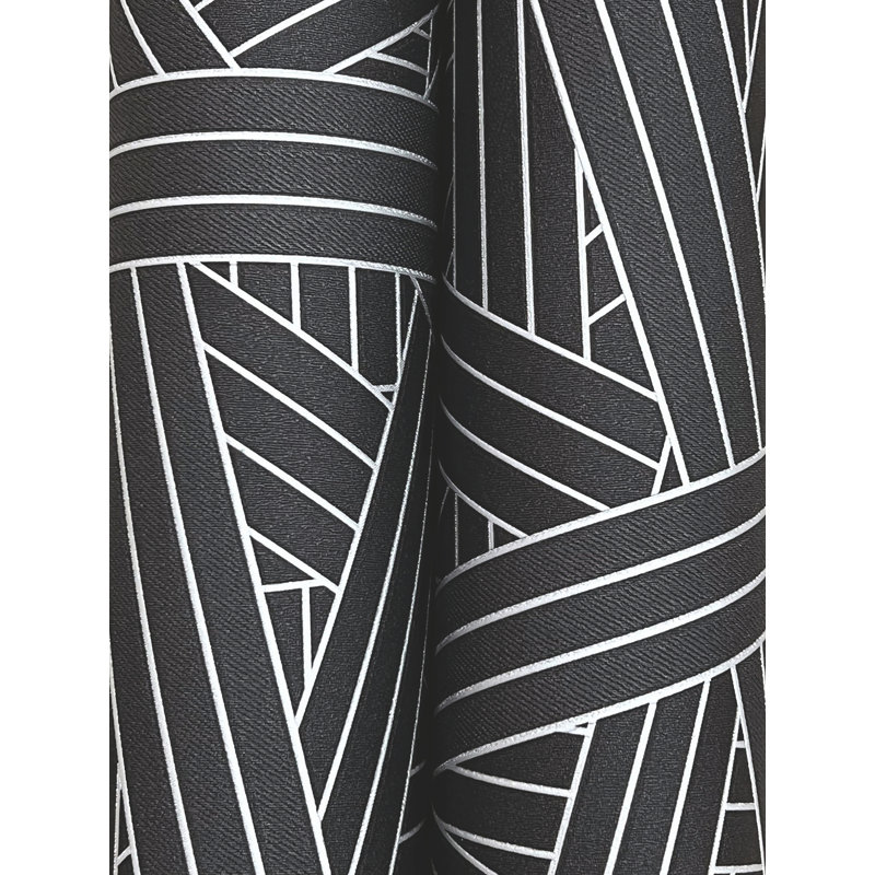 Nastri Wallpaper, Black