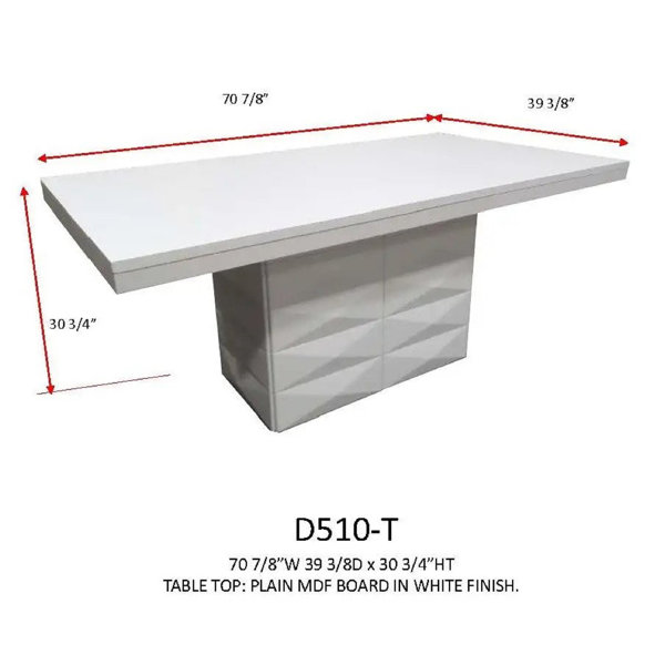 Dimensions du produit