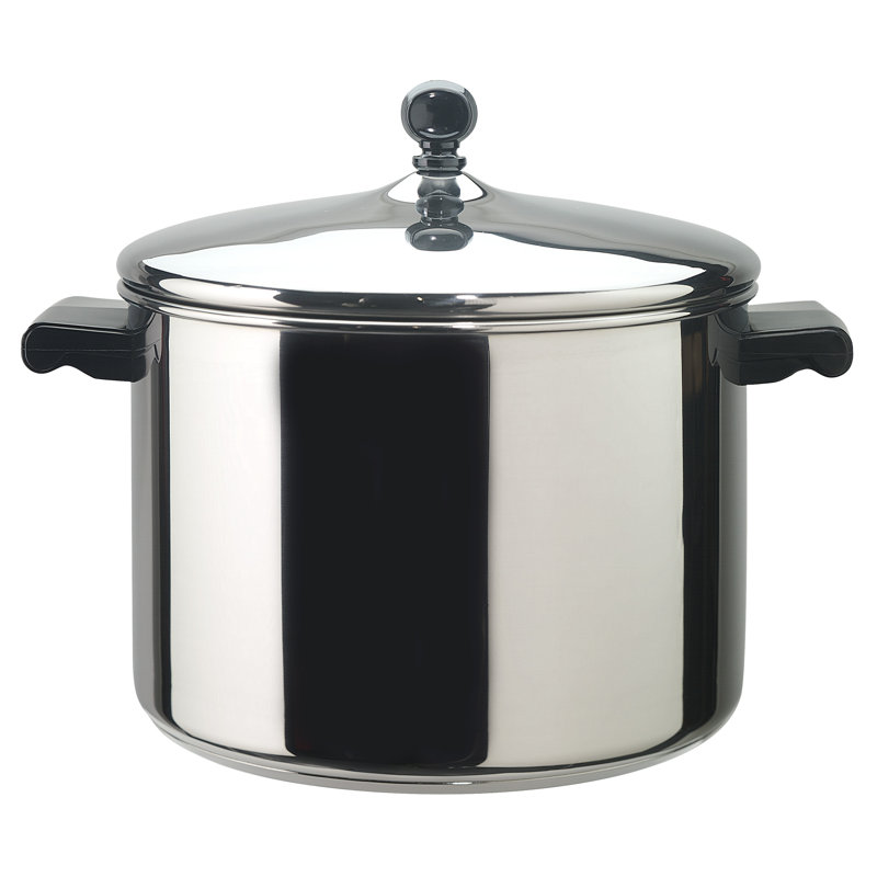 Farberware Classic 8-Quart Stainless Steel Stockpot with Lid