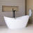 67" Acrylic Freestanding Soaking Bathtub