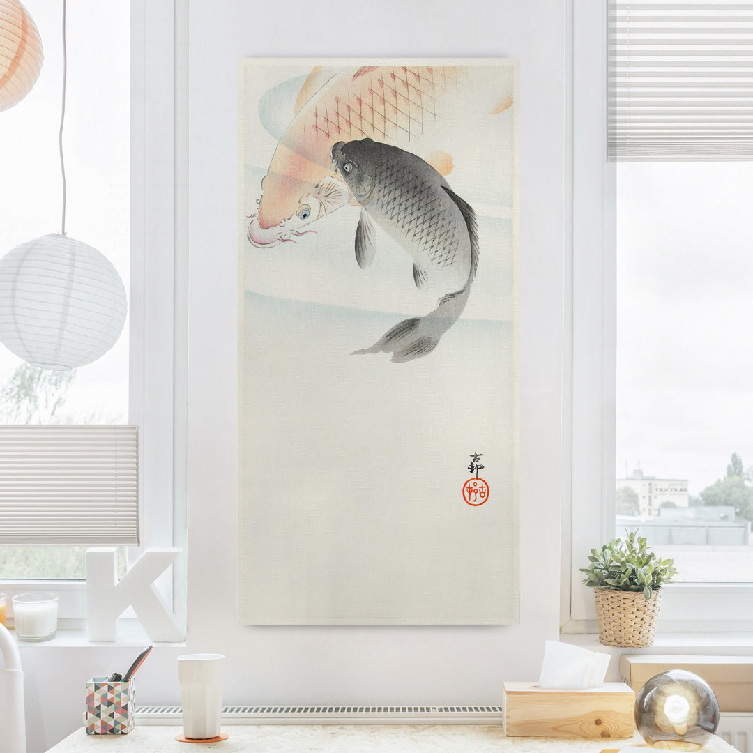 Leinwandbild Asiatische Fische I