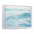 White Floater Framed