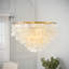 Lustre en coquillage à intensité variable 6 lumières Capiz