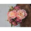 Centre de table rose et hortensia