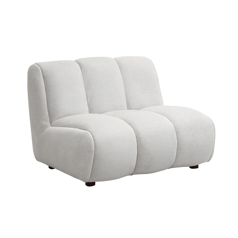 Chaise en lin blanc ivoire Manilla