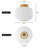 Pritee 10" W 1-Light Dimmable Flush Mount-27467739