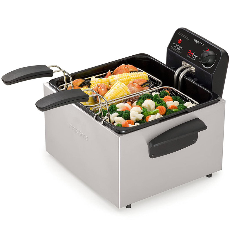 Presto Dual ProFry* Immersion Element Deep Fryer