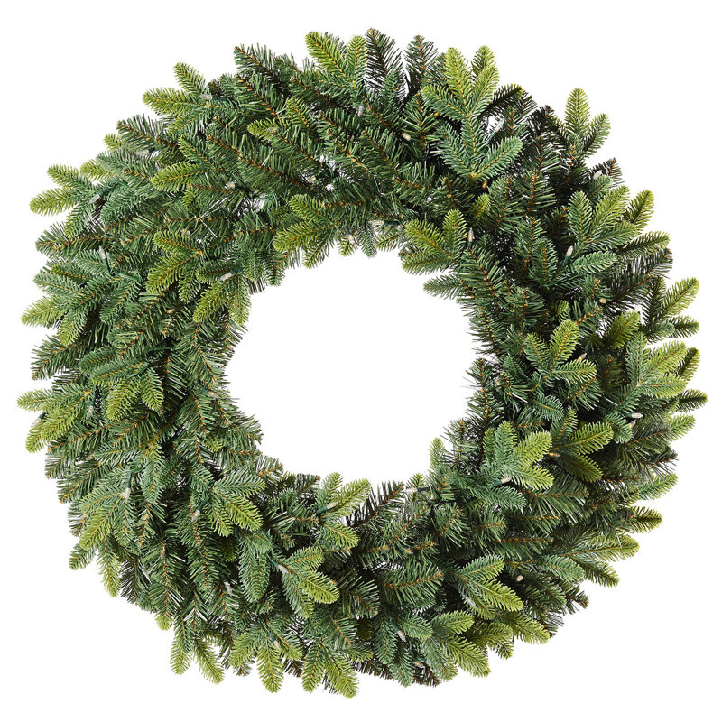 Kassel Fir 24 Inch Pre-Lit Greenery Wreath