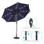 Parasol de marché éclairé 108,00 po Donyu-609550037