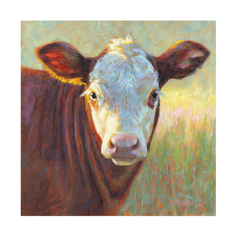 Wrapped Canvas Wall Art - Rita Kirkman 'Glimmer' Wall Art for Living Room, Bedroom, or Office Décor  - 24x24