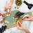 Ambesonne African Tempered Glass Cutting Board Profile Multicolor