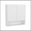 Pharmacie, 2 portes, 4 tablettes, blanc