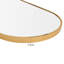 Lottie Oval Metal Framed Wall Mounted Full Length Mirror-1530129466-1530129461