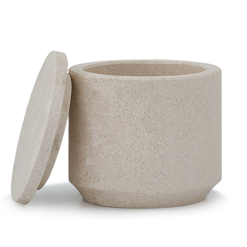 Contenant de rangement pour salle de bain, Sable