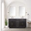 Meuble-lavabo double Shelter et miroirs 28 po-115766988-115766993-115766994