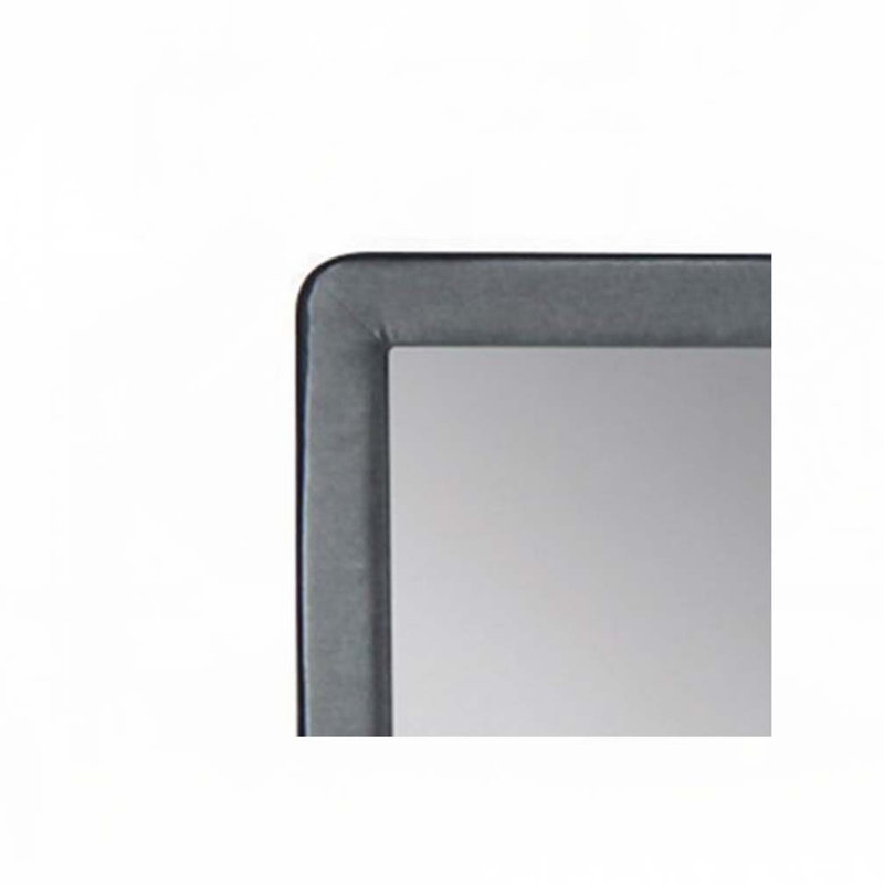 Light Gray Fabric Mirror