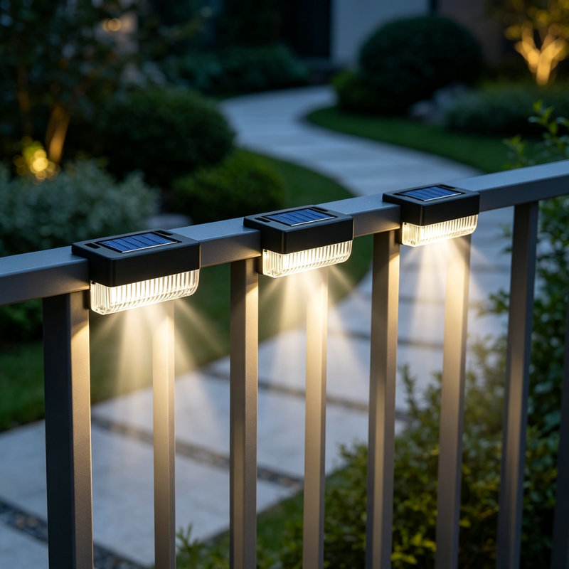 Natural Solar Powered Deck Light