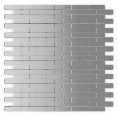 11.42 in. W x 11.81 in. L Peel and Stick Mosaic Tile