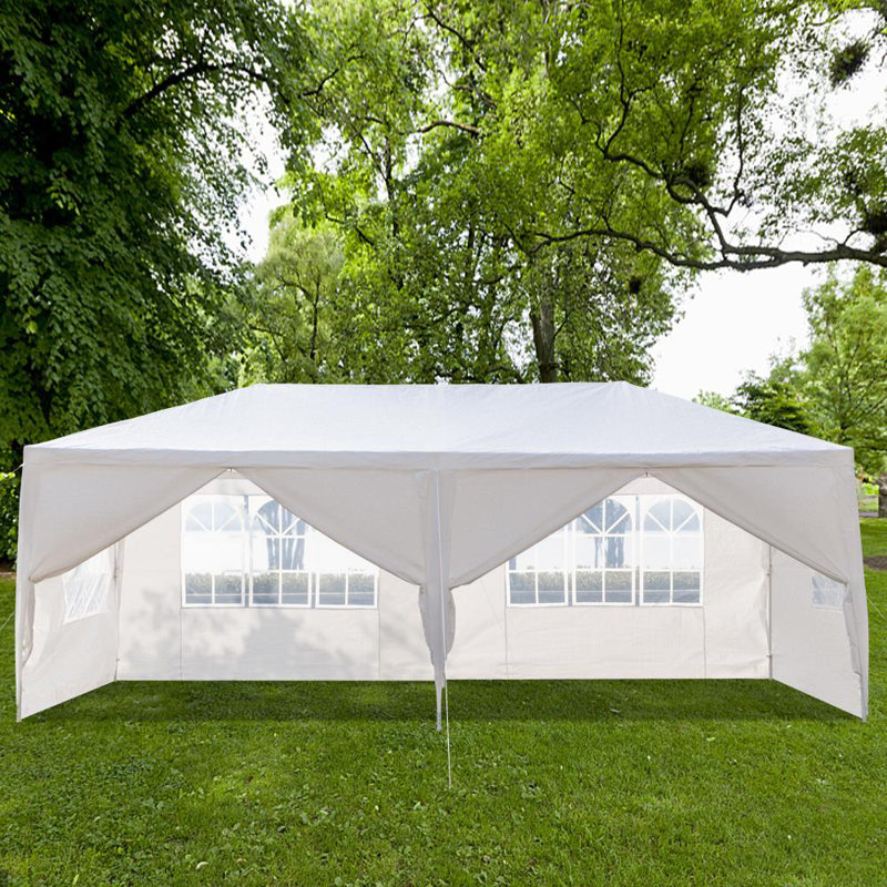 10 pi. L 19,5 pi. D Tente de fête en fer