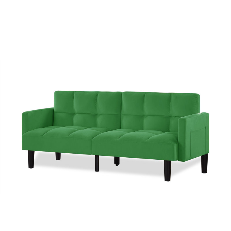 Canapé-lit futon Futons, Vert