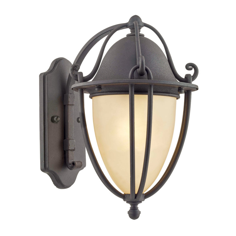 Portage 1 - Light Outdoor Wall Lantern, 11.8" H x 7.1" W x 8.75" D