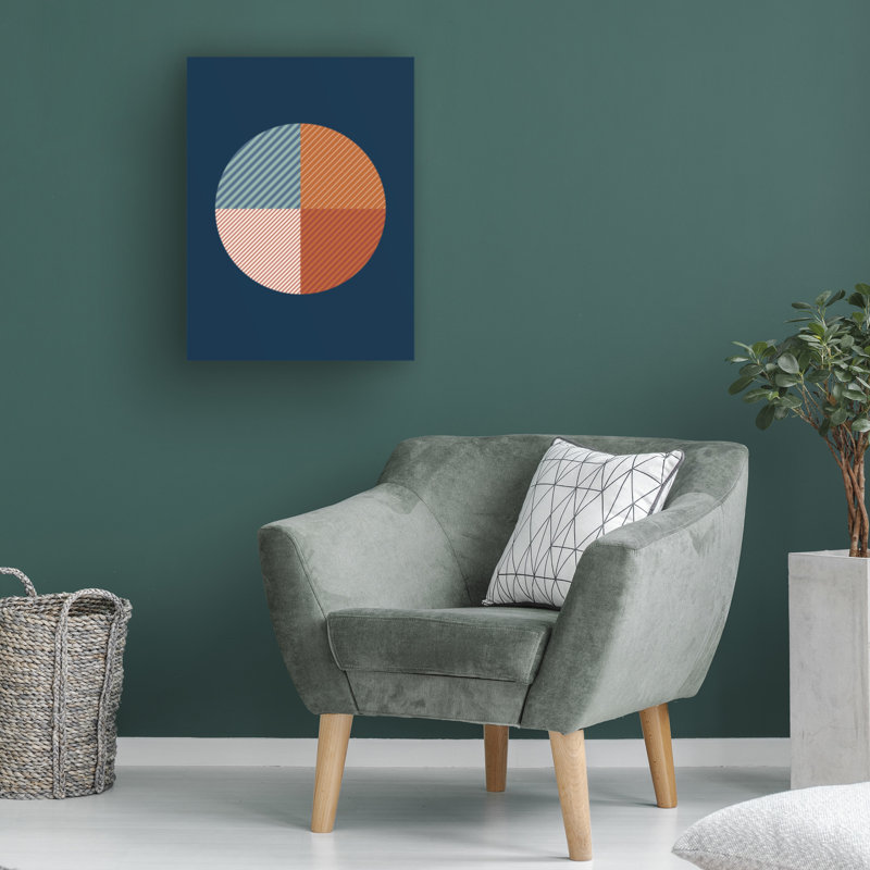 Bolog Elena Ristova Aspectratiobluerust46 Canvas Art, 14" H x 19" W