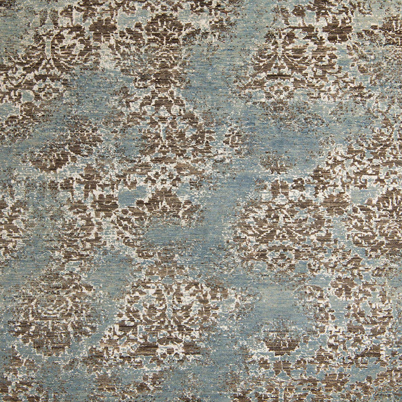 Tapis abstrait moderne 5378, Carré 3 pi