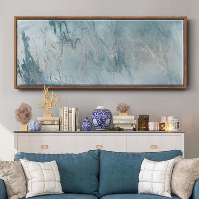 Cirrus II- Framed Canvas