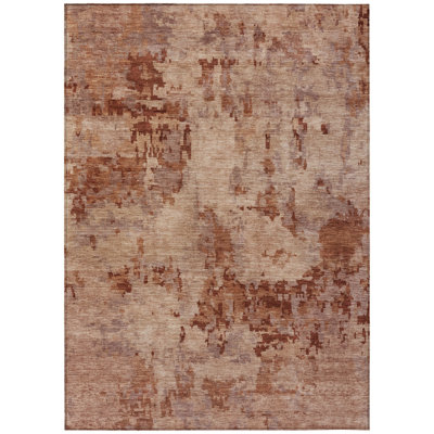 Machine Washable Indoor/Outdoor Earleville ACN2360 Casual Rug