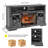 60 Inch Electric Fireplace Entertainment Center With Door Sensor