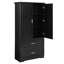 Armoire de rangement polyvalente pour salle de bain avec tablette réglable et grand espace de rangement