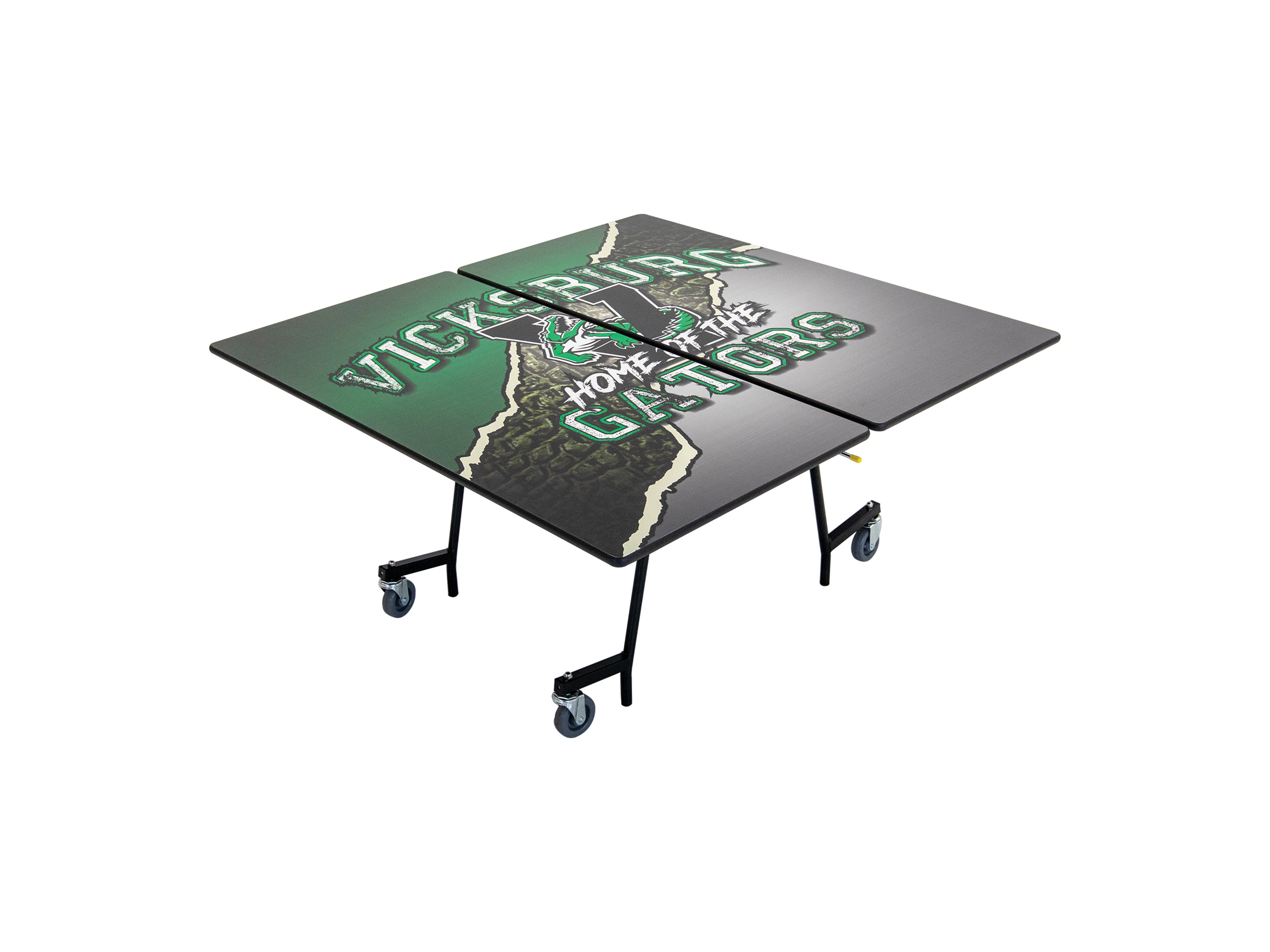 AmTab Manufacturing Corporation Mobile Shape Table - Square | Wayfair