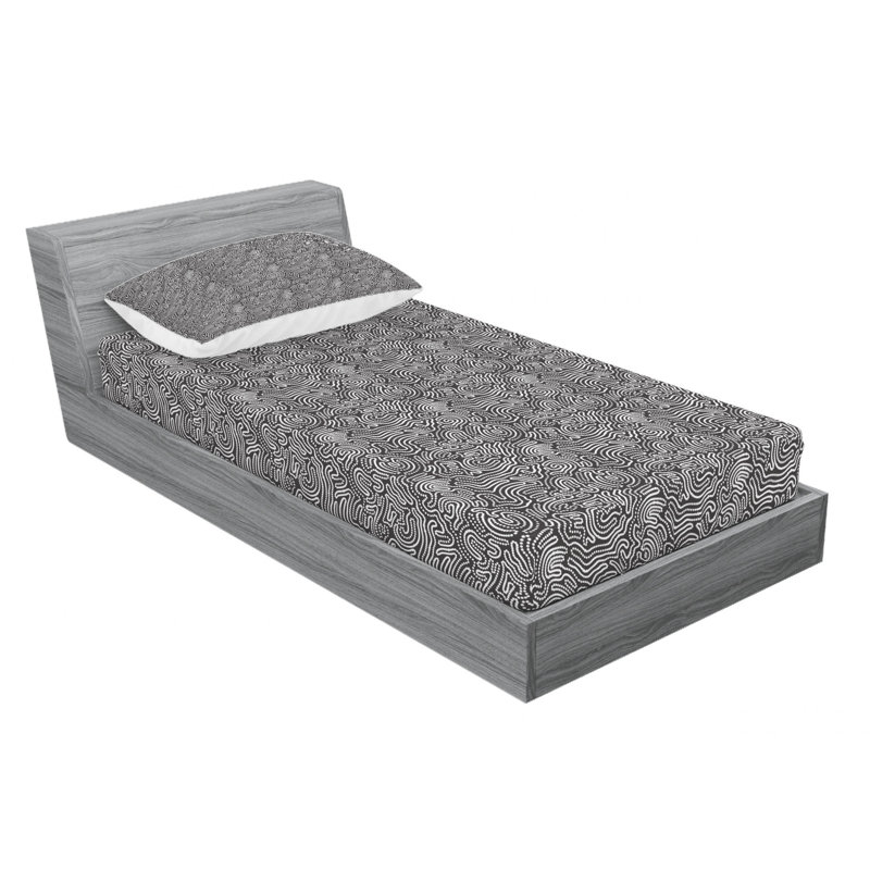 Microfiber Sheet Set, Twin XL Sheet Set with Fitted Sheet