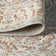 Mordecai Modern Tribal Medallion Light Blue/Ivory Rug