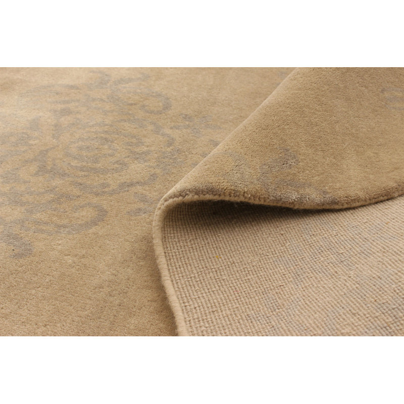 Tapis unique en laine noué à la main Agra Jaipur de 7 pi 5 po x 9 pi 10 po New Age Agra