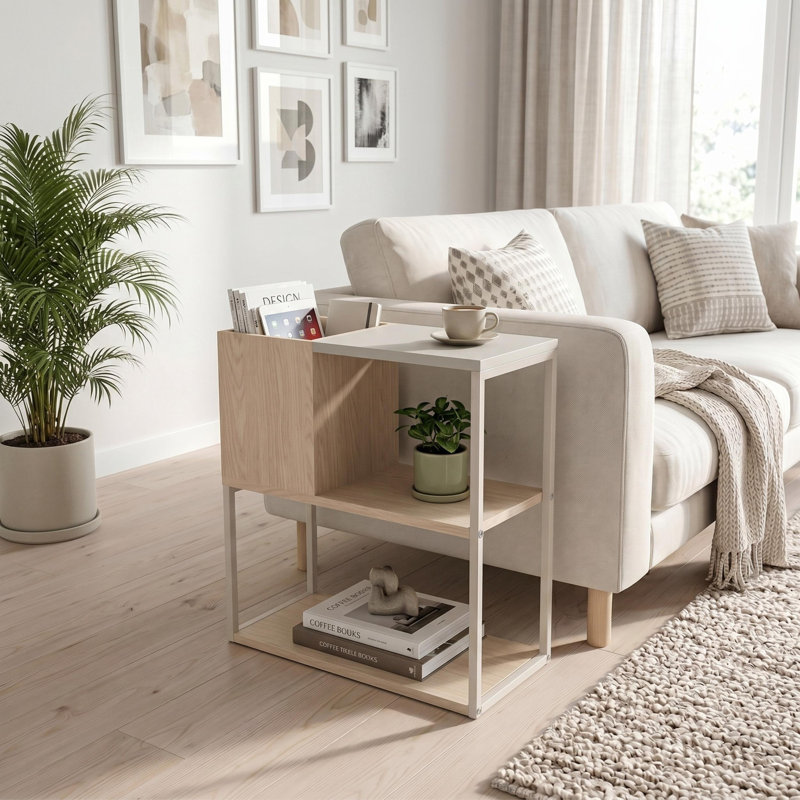 End Table, Sonoma Oak - Sandstone